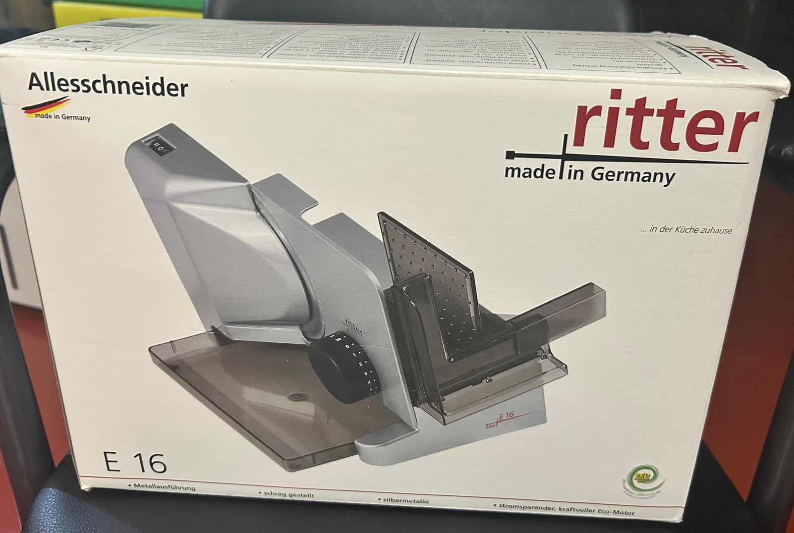 ritter E 16 elektrische allessnijder & broodsnijmachine, Ophalen
