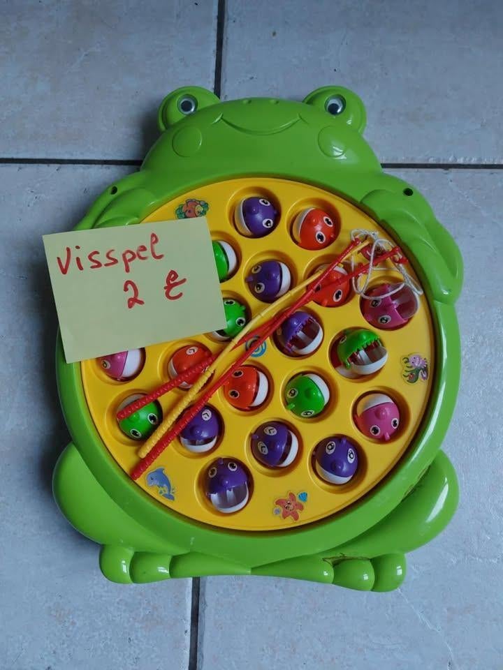 Visspel heel  leuk spel, Kinderen en Baby's, Ophalen, Zo goed als nieuw