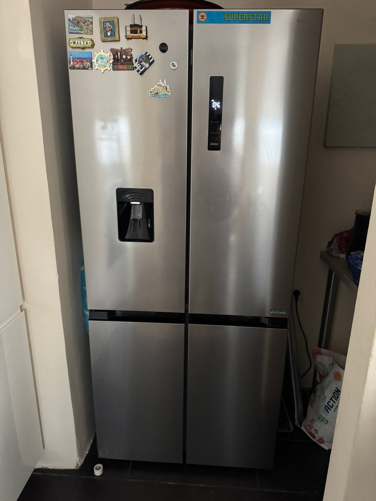 Frigo Americain Neuf (4mois) Valberg, Ophalen, Zo goed als nieuw