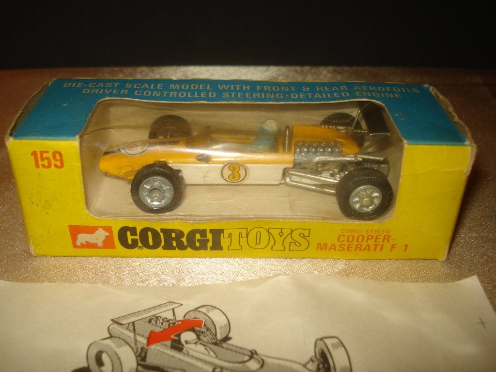CORGI TOYS Ancienne Cooper-Maserati F1 avec Boîte Originale, Ophalen of Verzenden, Nieuw, Auto, Corgi