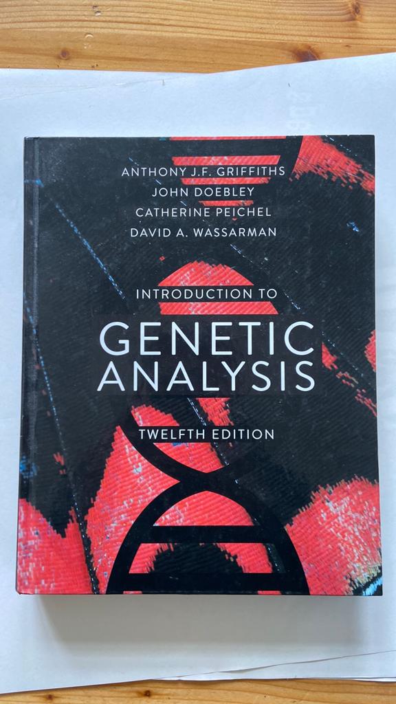 Introduction to Genetic Analysis, Twelfth edition, Boeken, Ophalen, Zo goed als nieuw