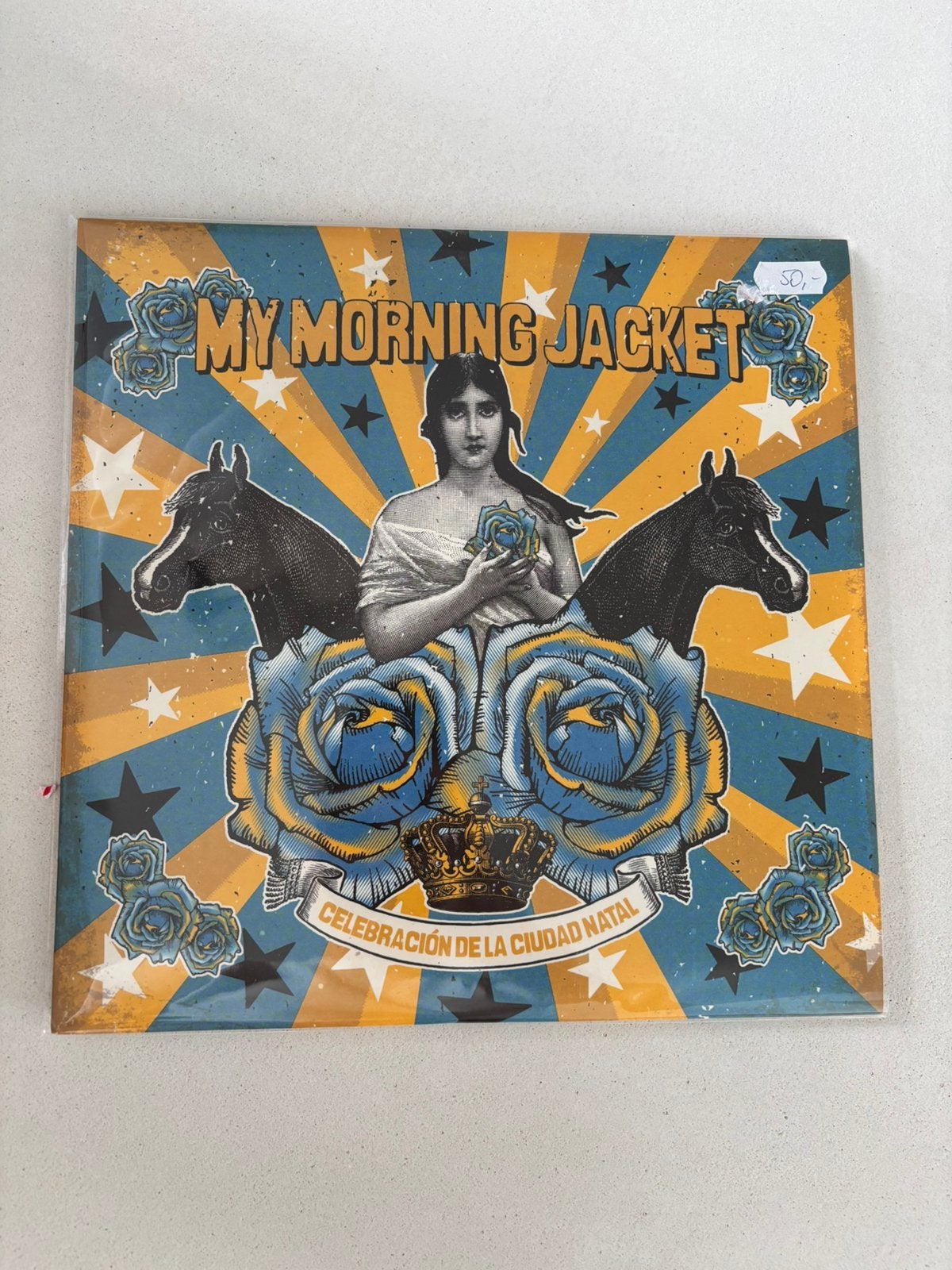 Lp my morning jacket - live celebracion de la ciudad vinyl, Ophalen of Verzenden, Zo goed als nieuw, LP
