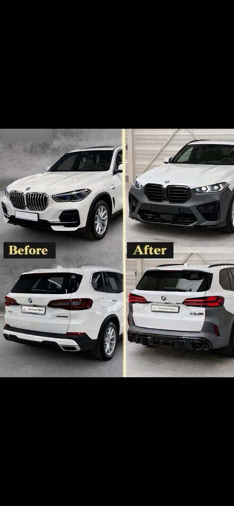 Kit Complet Facelift BMW X5M Compétition, Autos : Pièces & Accessoires, Carrosserie & Tôlerie, Pare-chocs, BMW, Avant, Neuf, Enlèvement