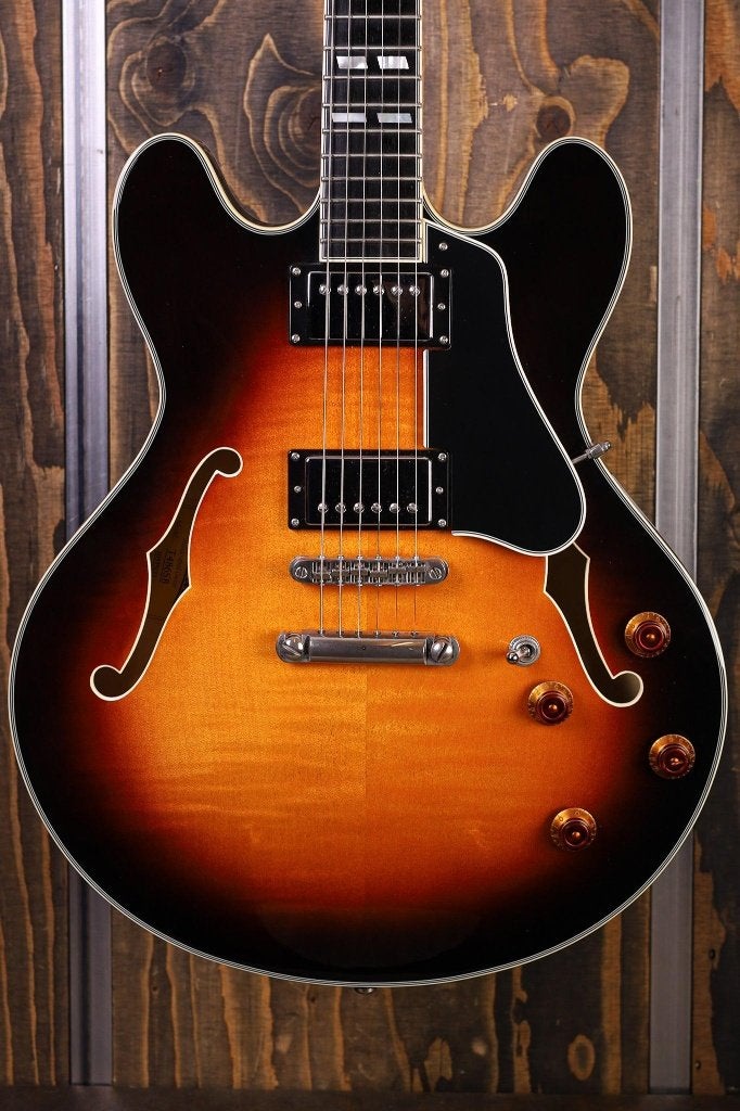Eastman T486 Sunburst, Musique & Instruments, Instruments à corde | Guitares | Électriques, Comme neuf, Semi-solid body, Autres marques