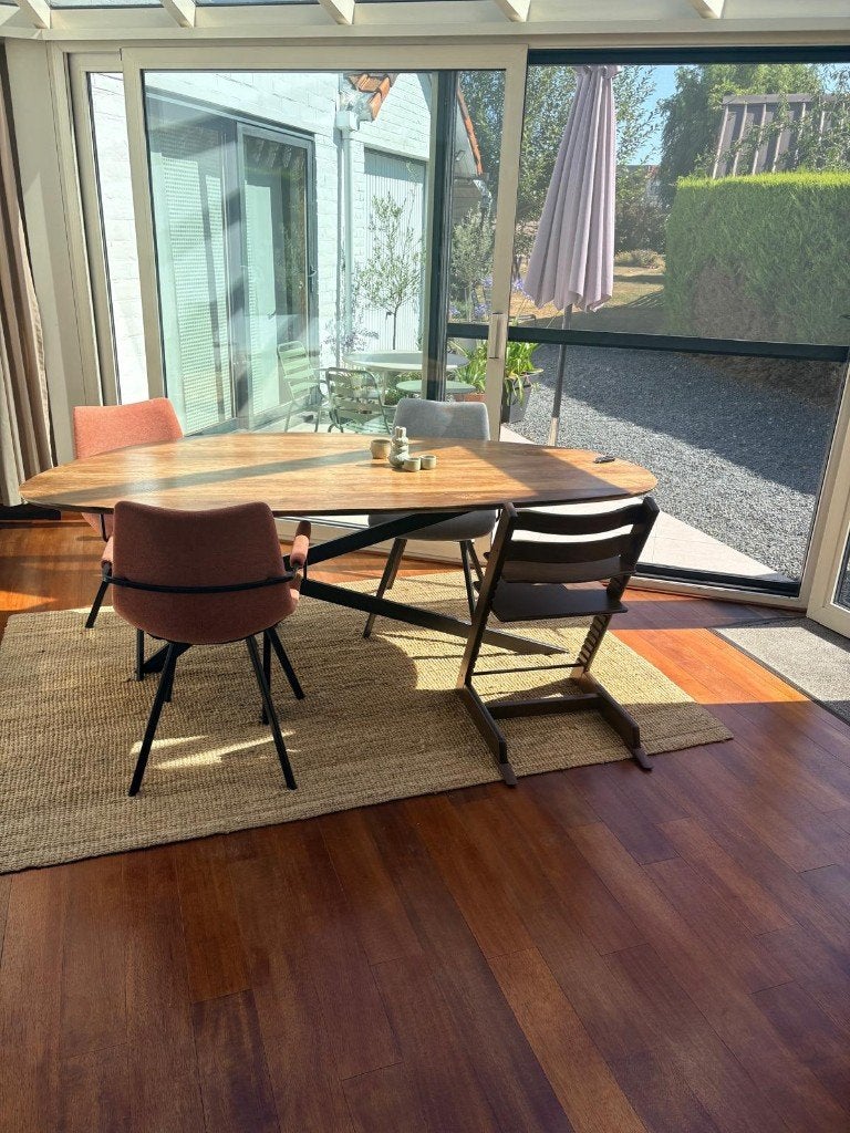 Acht stoelen voor in keuken of woonkamer, Maison & Meubles, Chaises, Autres couleurs, Comme neuf, Enlèvement, Cinq, Six Chaises ou plus