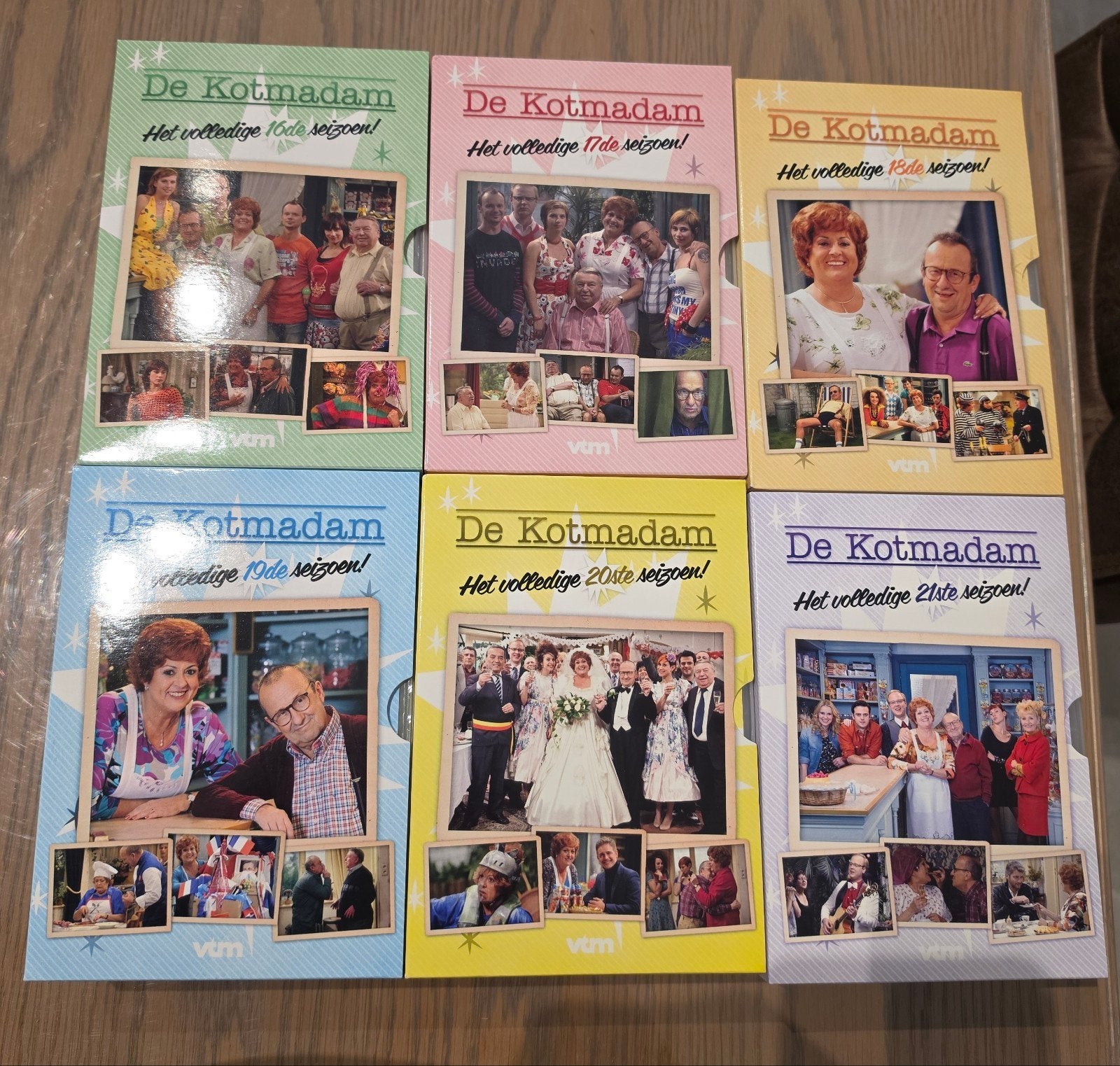 Dvd-box De Kotmadam S16 T/m 21 Orgineel, Cd's en Dvd's, Ophalen of Verzenden