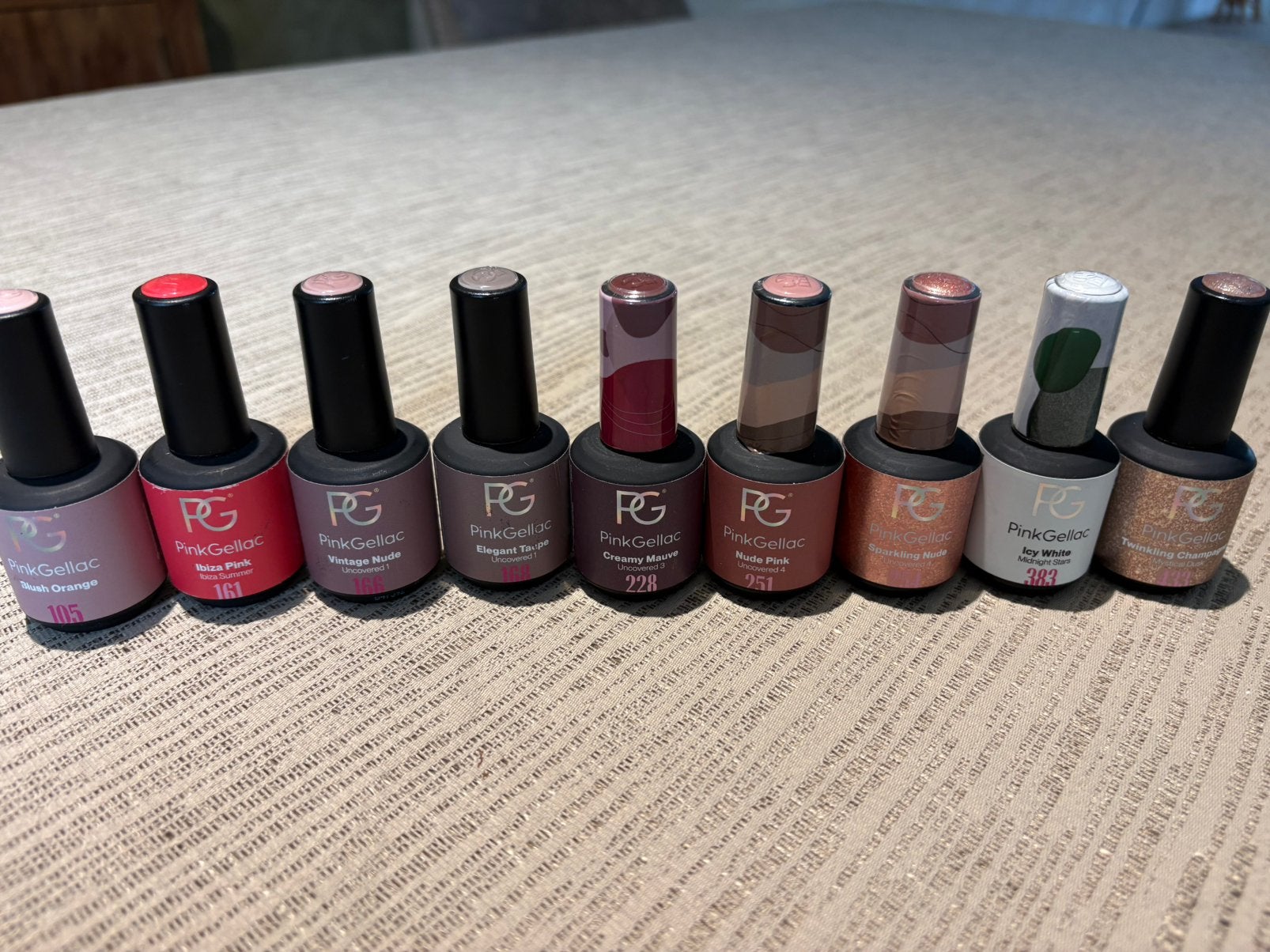 Pink gellac kleuren, Ophalen, Zo goed als nieuw, Handen en Nagels, Make-up