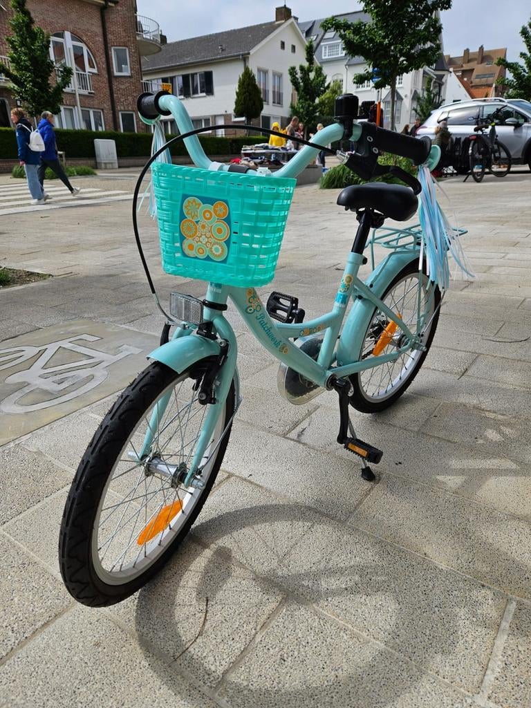 Kinderfiets meisjes 18inch, Fietsen en Brommers, Ophalen, Terugtraprem, 16 tot 20 inch, BFK, BIKE FUN KIDS