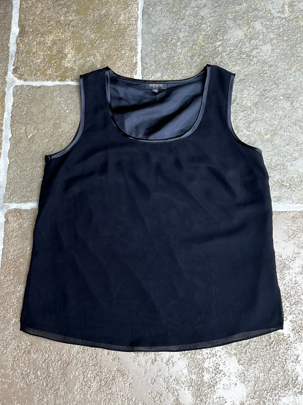 Feestelijk topje, Kleding | Dames, Topjes, Ophalen, Zo goed als nieuw, Maat 38/40 (M), Zwart