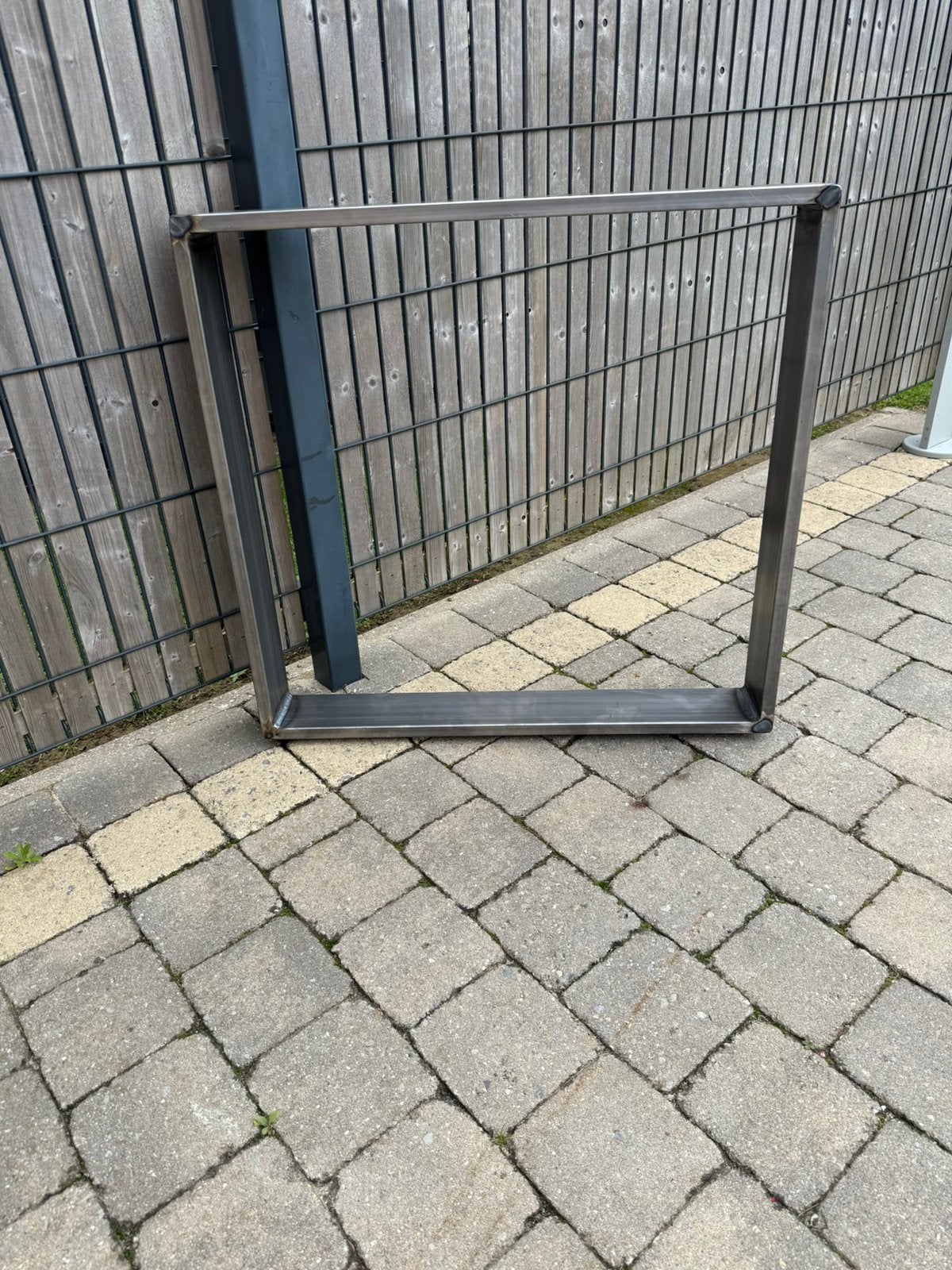 Pied de table brut non vernis 71 cm/75cm neuf, Huis en Inrichting, Tafelonderdelen, Ophalen, Nieuw, Metaal, Tafelpoot