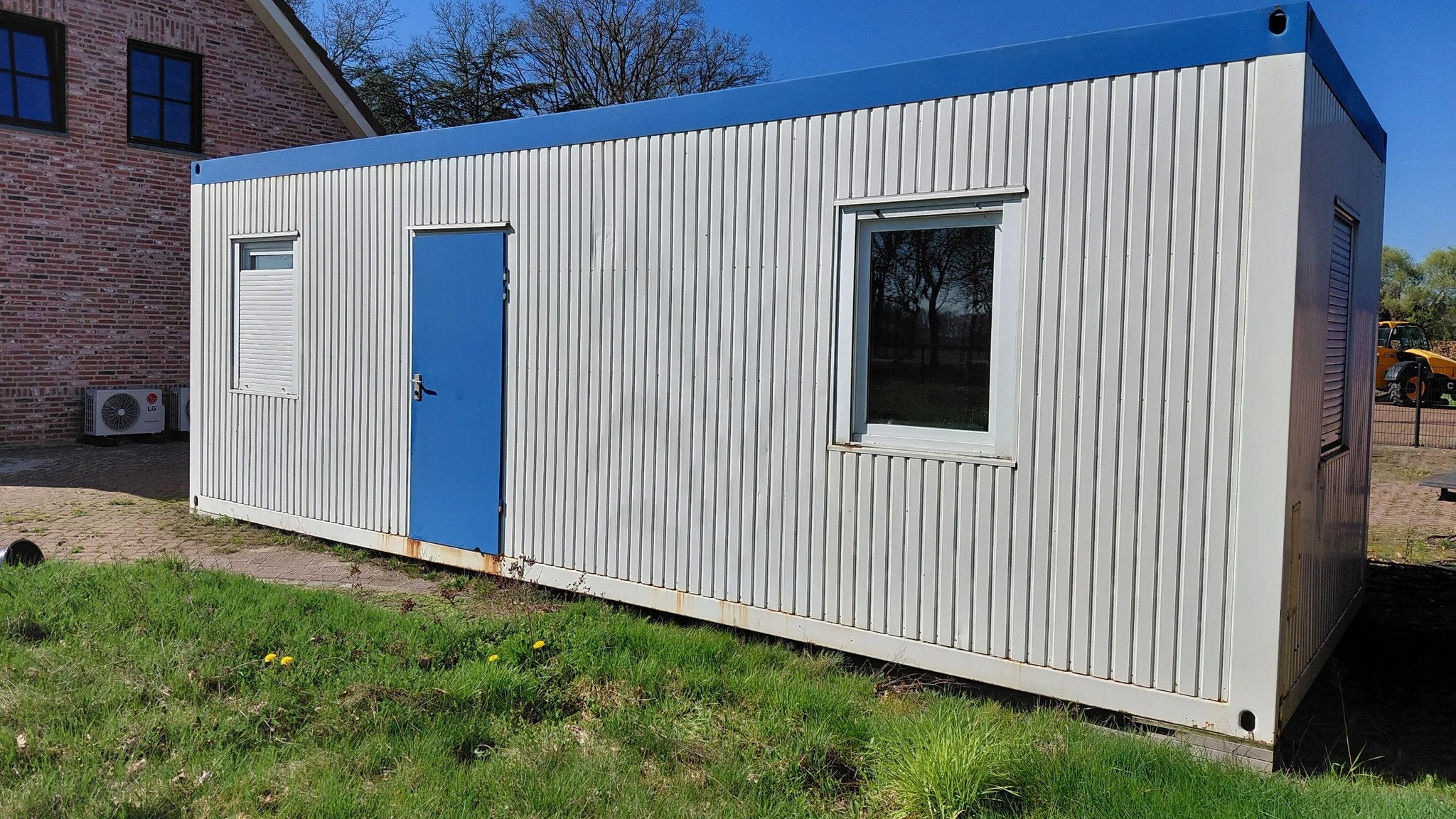 Mobiele kantoorunit / Bouwkeet met keuken en toilet, Articles professionnels, Machines & Construction | Abris de chantier & Conteneurs
