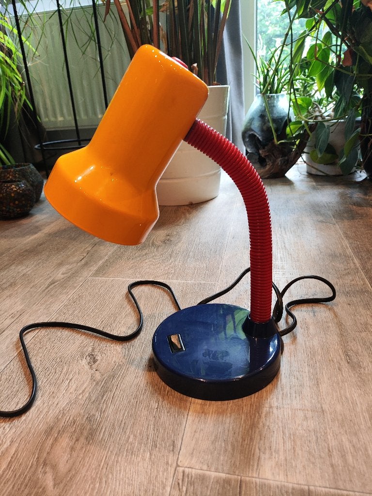 Lampe de bureau vintage de style Memphis par Massive, Collections, Rétro, Enlèvement ou Envoi