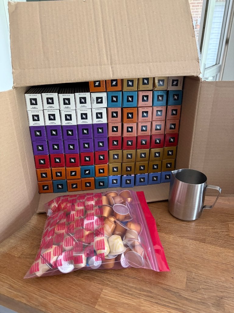 Nespresso cups, Ophalen, Koffiepads en cups, Espresso apparaat, Nieuw