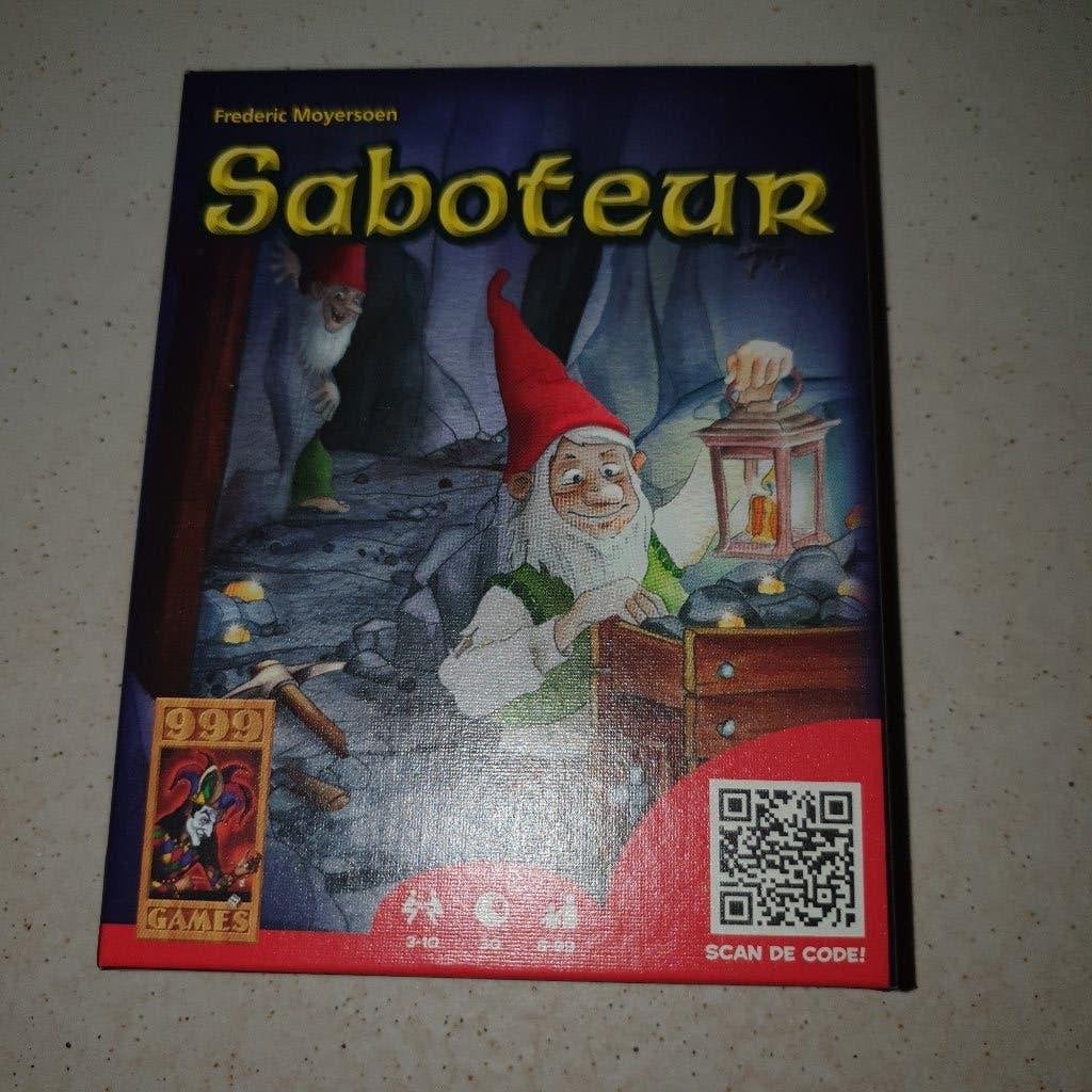 jeu de cartes Saboteur, Cinq joueurs ou plus, Enlèvement ou Envoi, Neuf, 999 games
