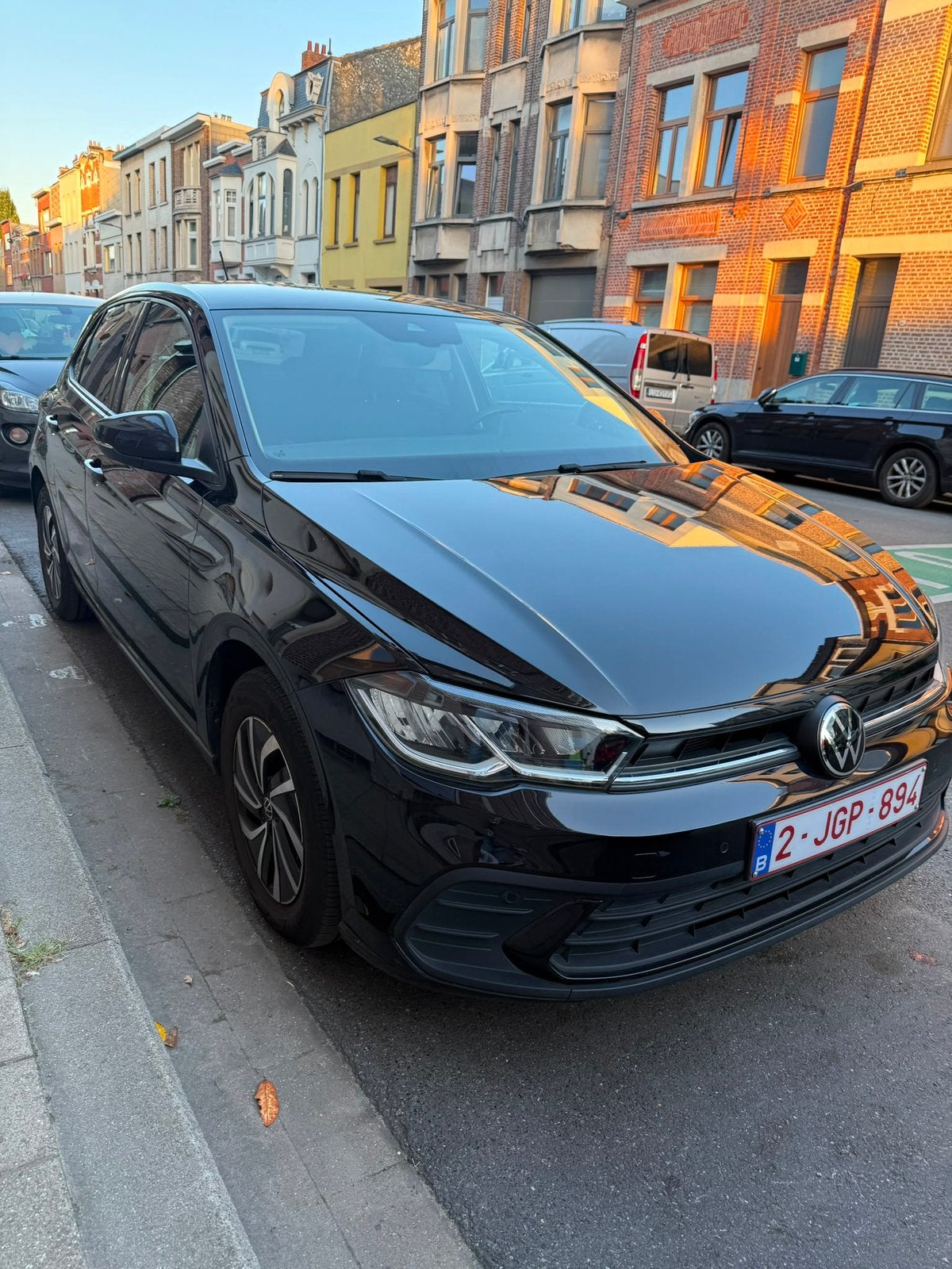 Volkswagen POLO 1.0 TSI LIFE Bouwjaar 2022, Autos, Achat, Euro 6, Boîte manuelle, Noir