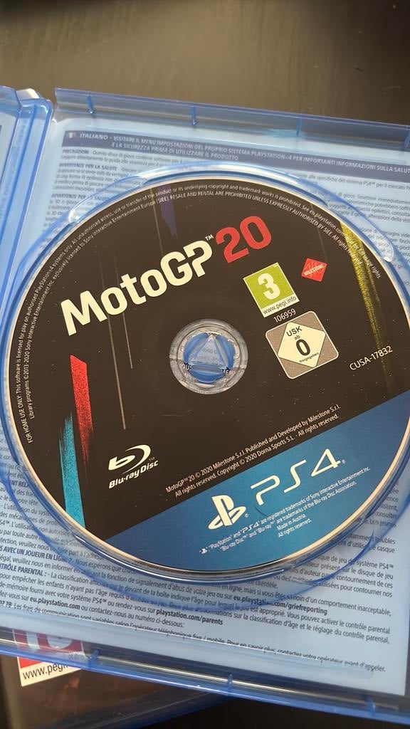 Moto GP 20 PS4, Consoles de jeu & Jeux vidéo, Jeux | Sony PlayStation 4, Enlèvement, Comme neuf