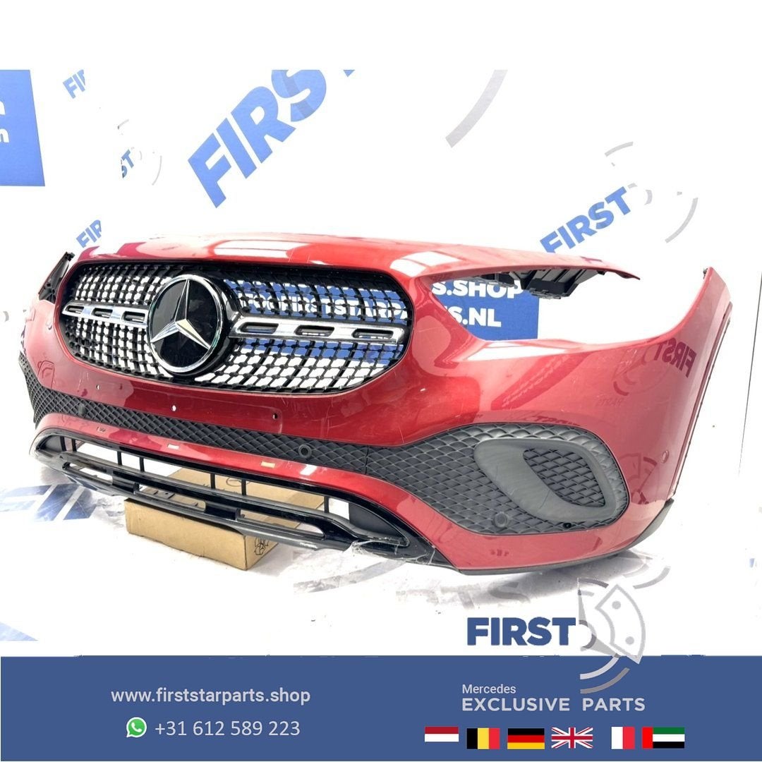 H247 BUMPER GLA A2478803501 VOORBUMPER COMPLEET ZWART WIT GR