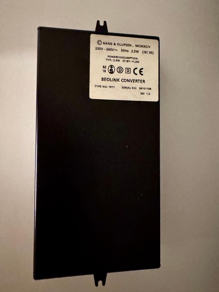 Bang & Olufsen BeoLink Converter 1611 – Excellent condition, Ophalen of Verzenden, Zo goed als nieuw
