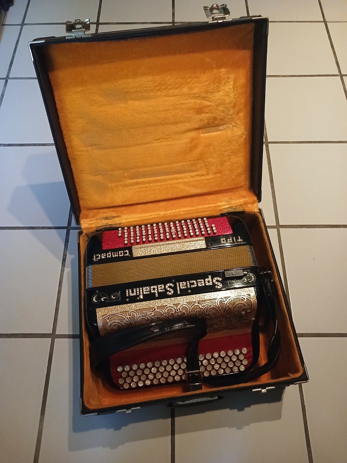 Accordéon à boutons Special Sabatini – Tipo Compact – avec v, Enlèvement
