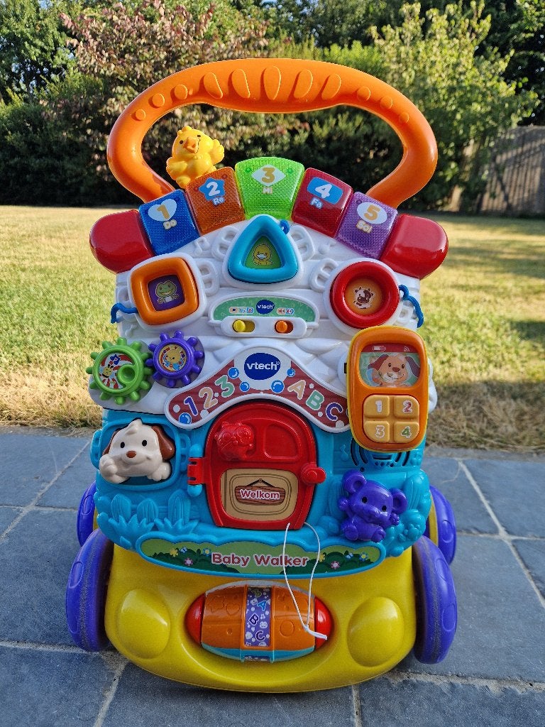 Baby loopwagen Vtech, Kinderen en Baby's, Ophalen, Gebruikt, Overige typen, Met licht