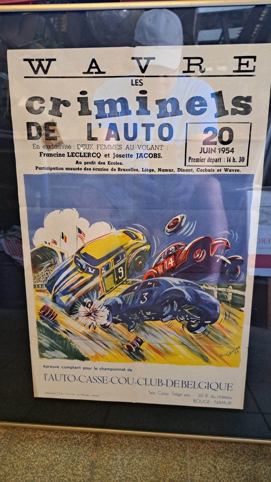 wavre 1954 auto kever volkswagen, Verzamelen, Ophalen