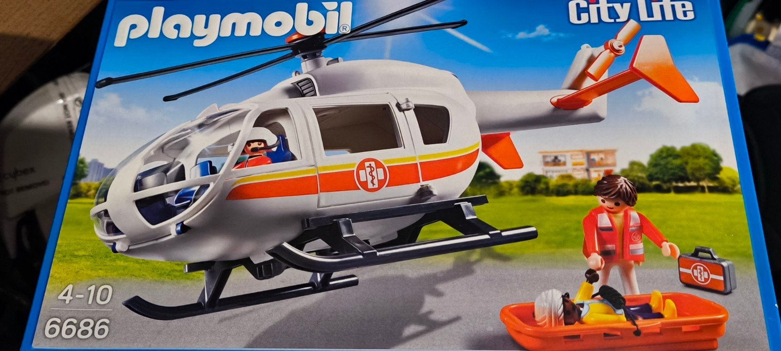 playmobil helicopter 6686, Ophalen, Zo goed als nieuw