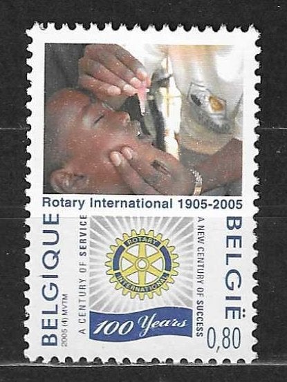 België OPC 3352  100 jaar Rotary  **, Postzegels en Munten, Ophalen of Verzenden, Postfris, Postfris