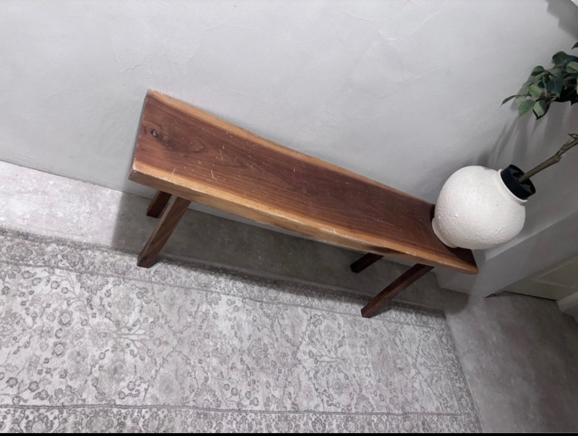 Banc en bois noyé, Enlèvement, Utilisé