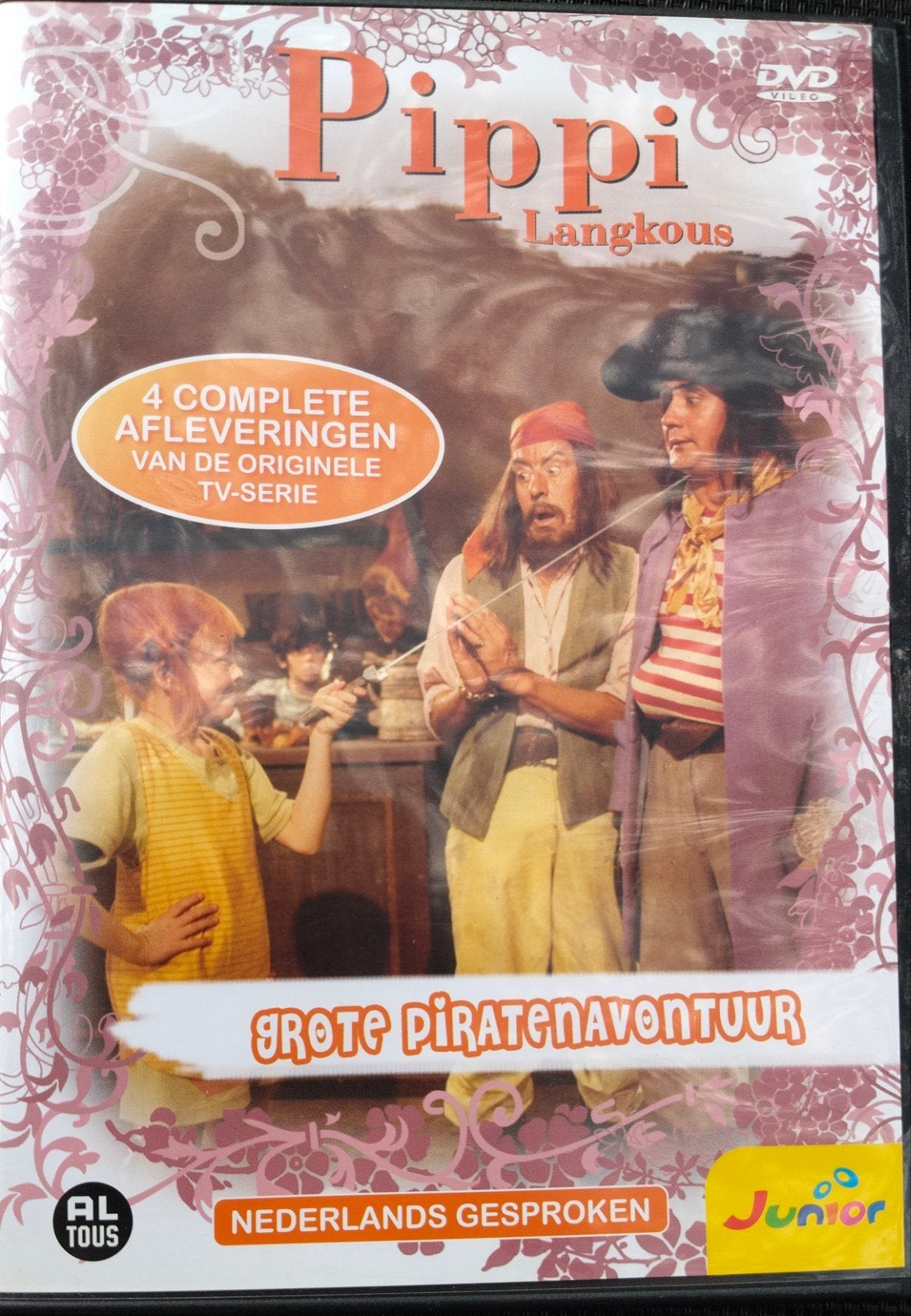 Pipi Langkous grote Piratenavontuur, Alle leeftijden, Ophalen, Gebruikt