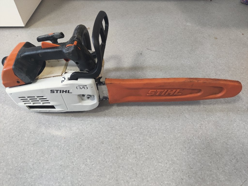 TRONÇONNEUSE STIHL MS 201TC OCCASION, Jardin & Terrasse, Enlèvement ou Envoi, Utilisé, STIHL