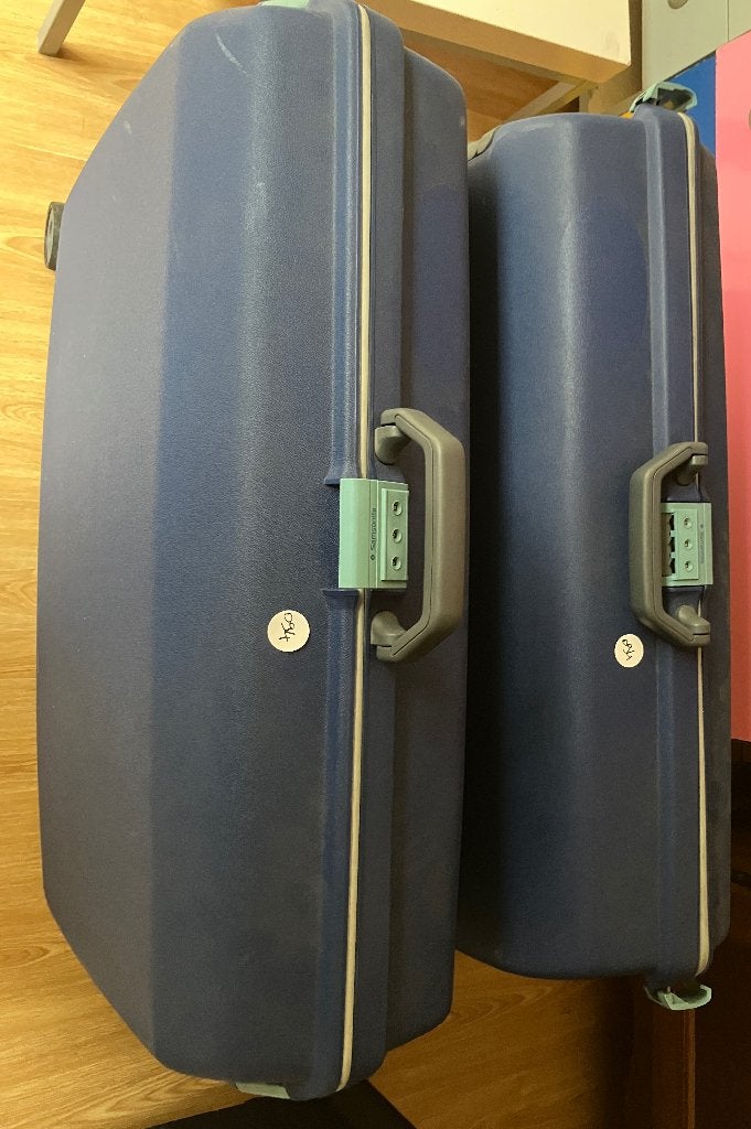 Reiskoffers Samsonite, Handtassen en Accessoires, Ophalen, Gebruikt, Hard kunststof