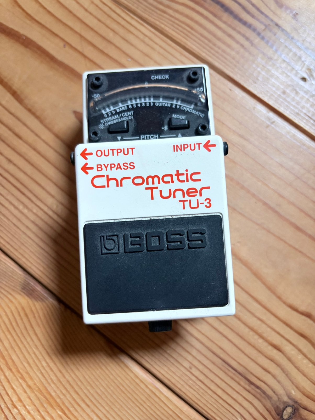 Boss TU-3 Chromatic Tuner – Het Ultieme Stemgitaarpedaal, Enlèvement, Comme neuf