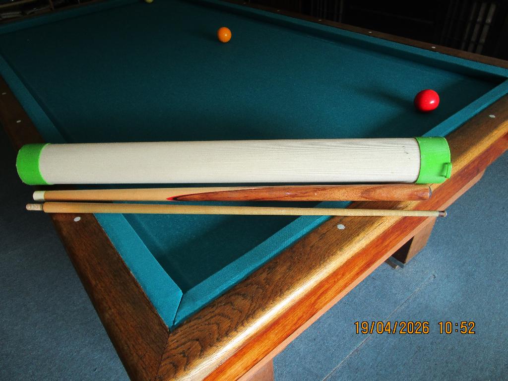 Snooker kue  PIERRE MANS, Ophalen of Verzenden, Gebruikt, Keu of Ballen