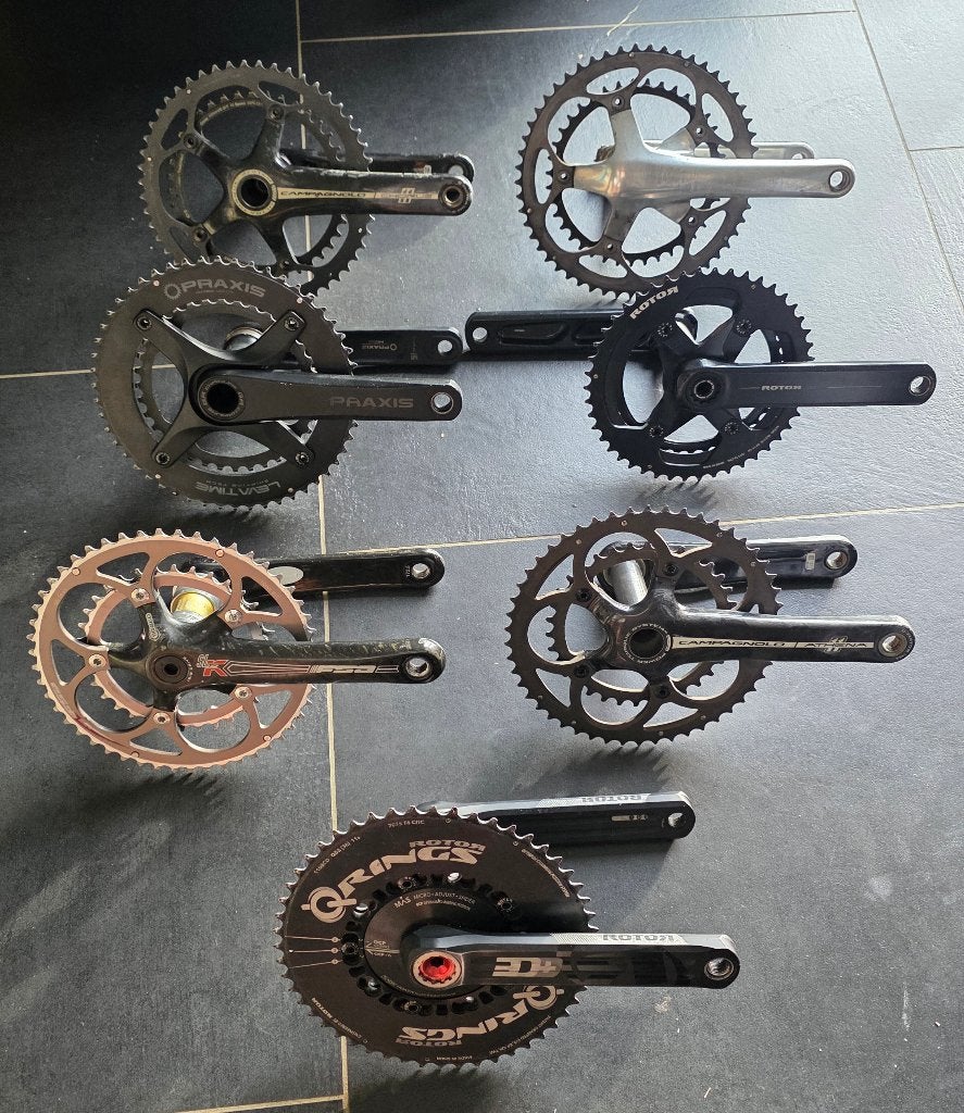 pédalier praxis rotor fsa bb30 shimano campagnolo carbon, Pédalier ou Pédales, Enlèvement ou Envoi, Comme neuf, Fatbike