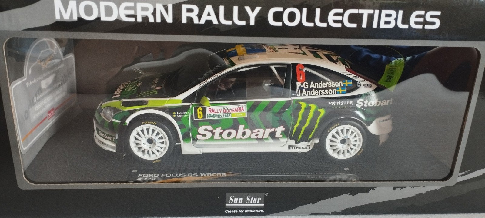sunstar ford focus wrc 08, Ophalen of Verzenden, Nieuw, Auto, Sun Star