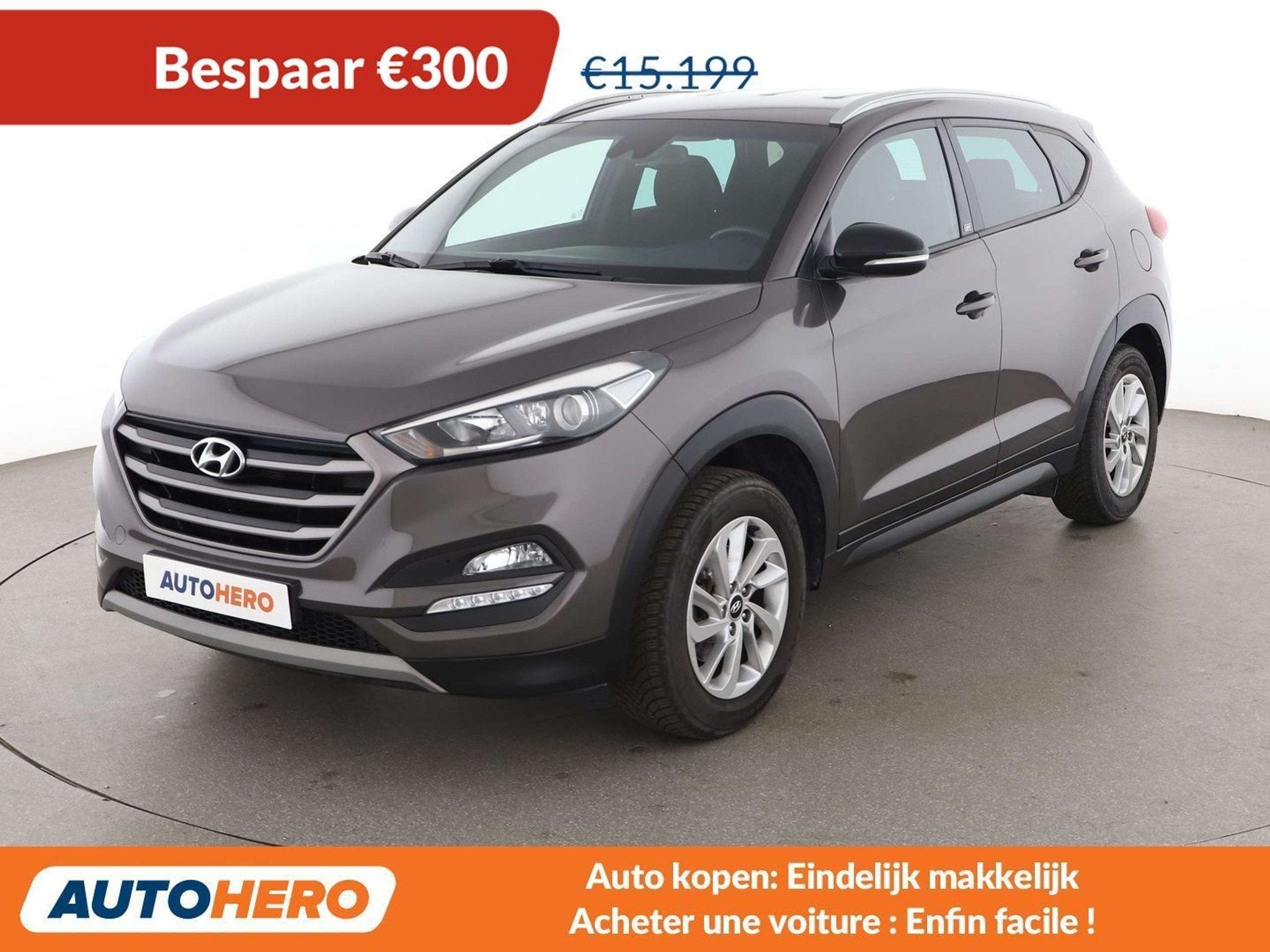 Hyundai Tucson 1.6 Trend 2WD (bj 2018), Auto's, Voorwielaandrijving, Stof, Overige brandstoffen, 5 deurs