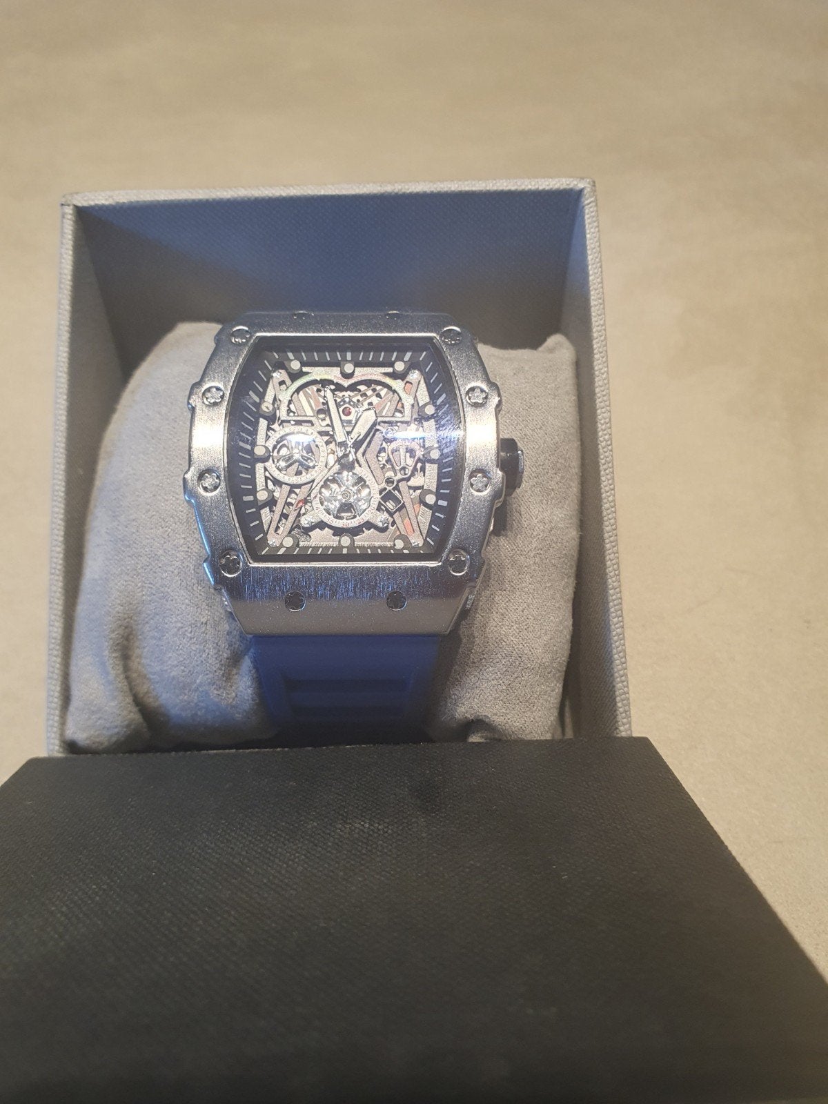 RICHARD Mill  nieuw.Te koop of ruilen Rolex., Bijoux, Sacs & Beauté, Montres | Hommes, Autres marques, Acier, Enlèvement, Synthétique