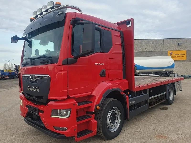 MAN TGS 18.470 Platform (bj 2022), Auto's, Vrachtwagens, Bedrijf, Te koop, Navigatiesysteem, MAN, Diesel, Euro 6, Handgeschakeld