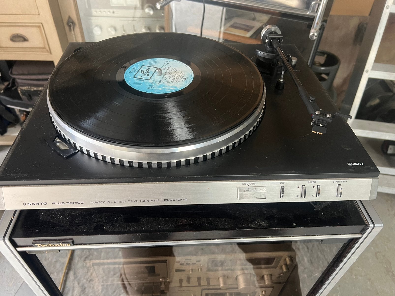 sonyo platenspeler q40, Ophalen, Gebruikt, Platenspeler, Automatisch