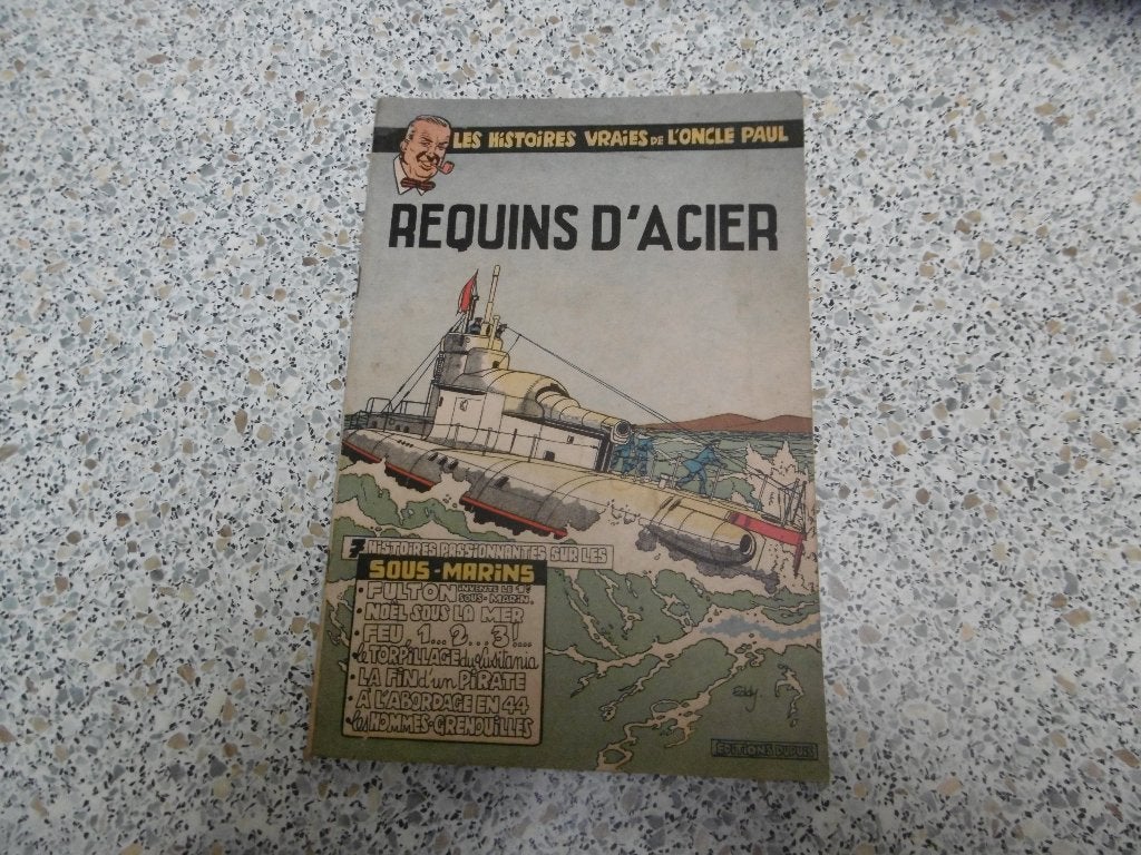 Oncle Paul 10 Requins d'Acier Charlier Graton DUPUIS 1954TBE, Une BD, Enlèvement, Utilisé, Dupuis