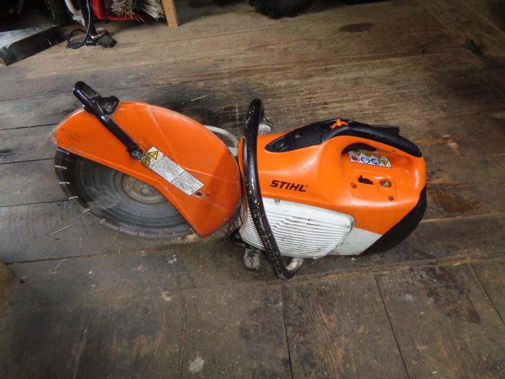 Stihl ts 420 bandenzaag doorslijper 350mm, Ophalen, Gebruikt, Overige soorten, Viking / Stihl