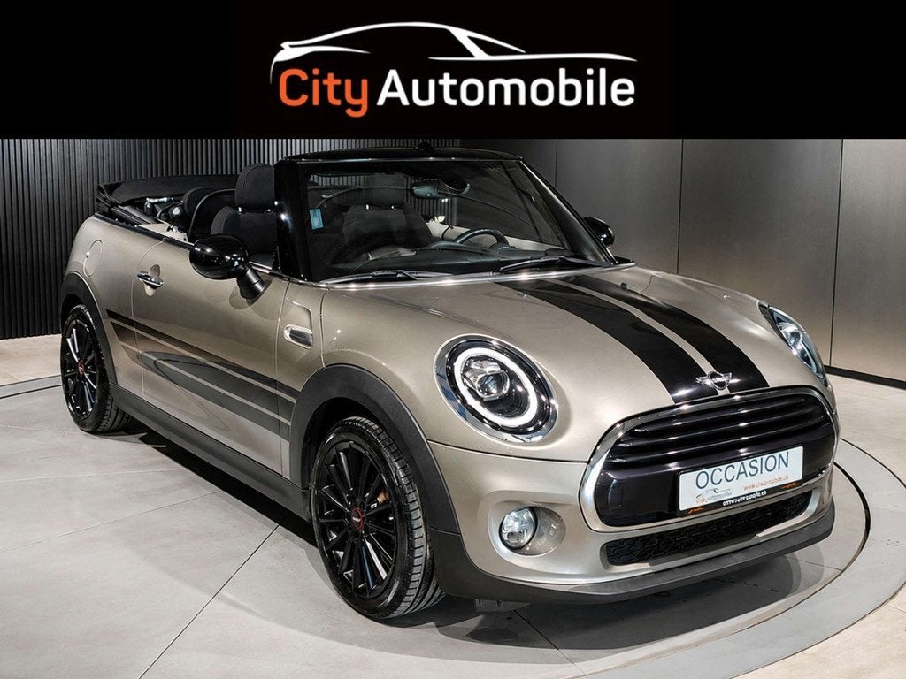 MINI Cooper Cabrio 1.5i BLUETOOTH GPS SIEGES CHAUFF RADAR AR, Auto's, Mini, 100 kW, 4 zetels, Gebruikt, Cabriolet
