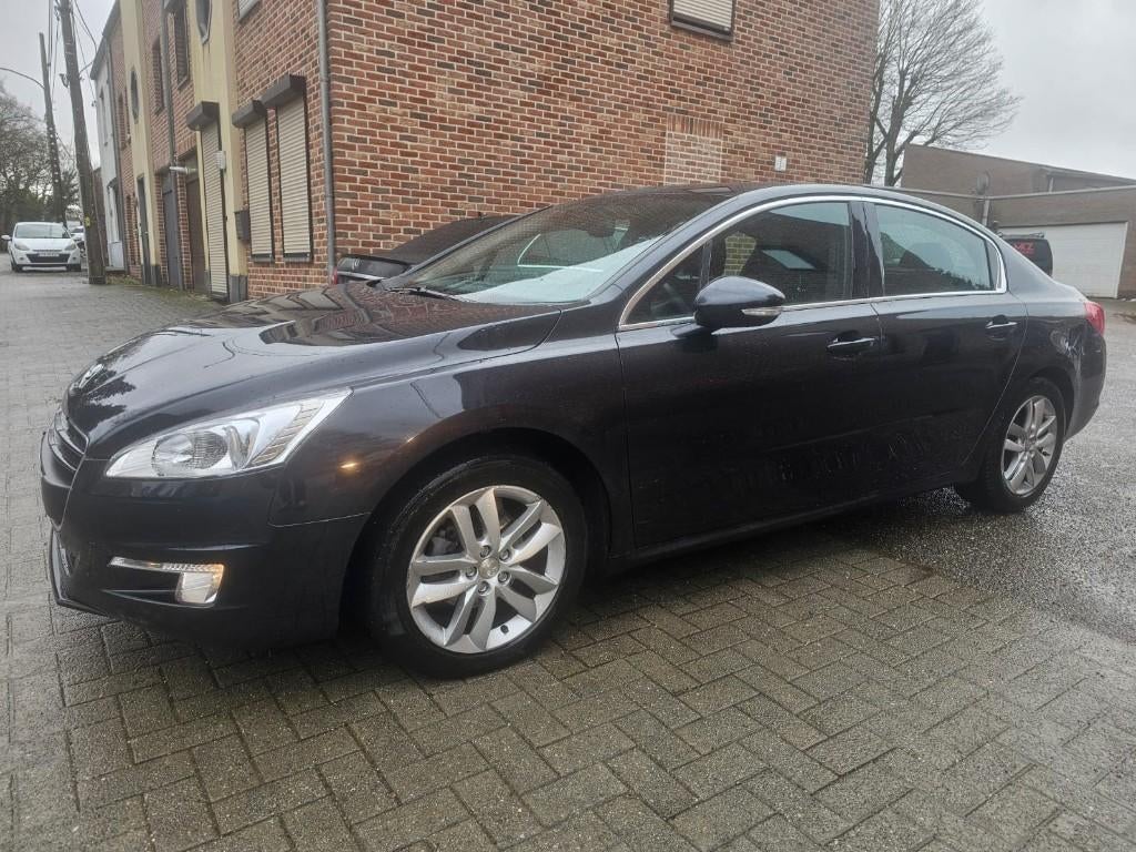 Peugeot 508 1.6 Hdi 115pk(Bouwjaar2013/111.000km)Top Staat, Auto's, Peugeot, Voorwielaandrijving, Stof, Zwart, 4 cilinders