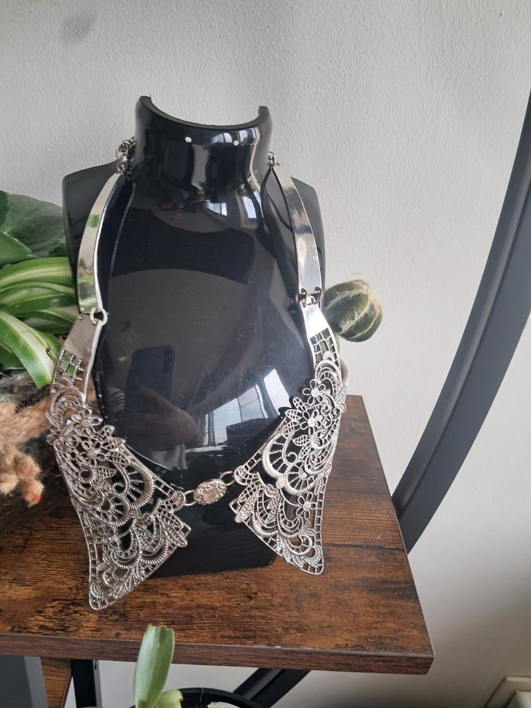 Mooie zilverkleurige ketting, Enlèvement ou Envoi