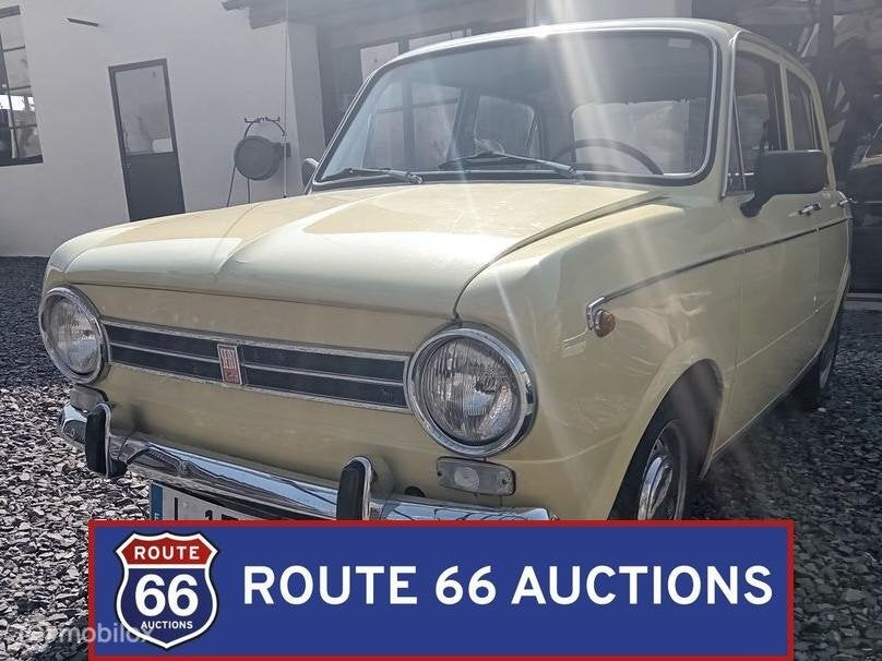 Seat 850 Especial | 1974 | Route 66 Auctions, Auto's, Zwart, Bedrijf, Handgeschakeld, Overige carrosserie