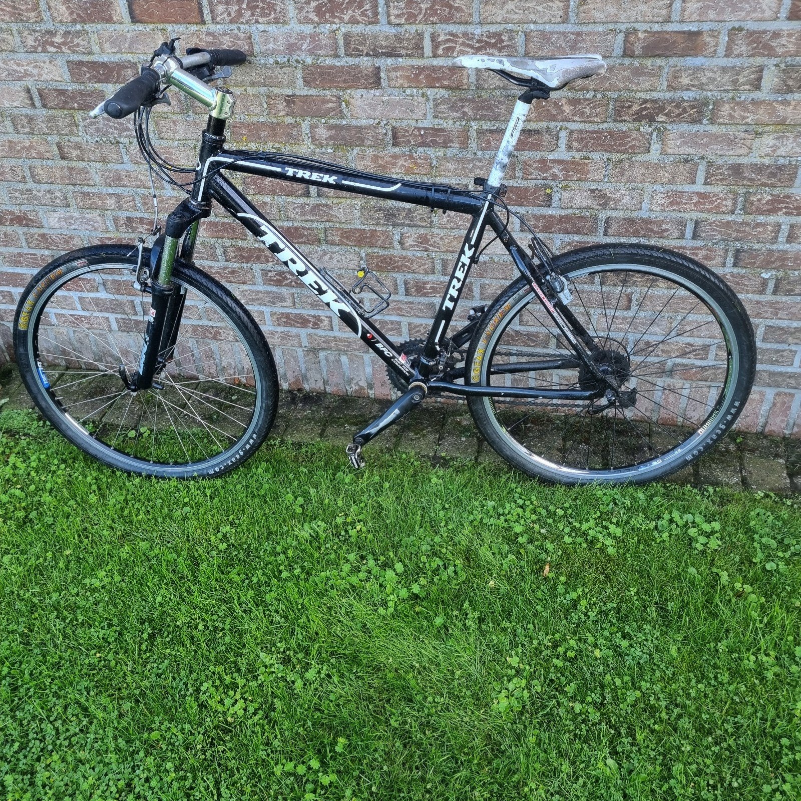 MTB Trek 26 " technisch in orde L, Ophalen, Gebruikt, 26 inch, Velgrem