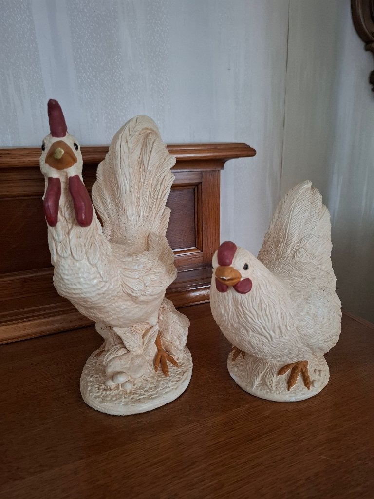 kip en haan, Ophalen, Gebruikt, Beige, Landelijk
