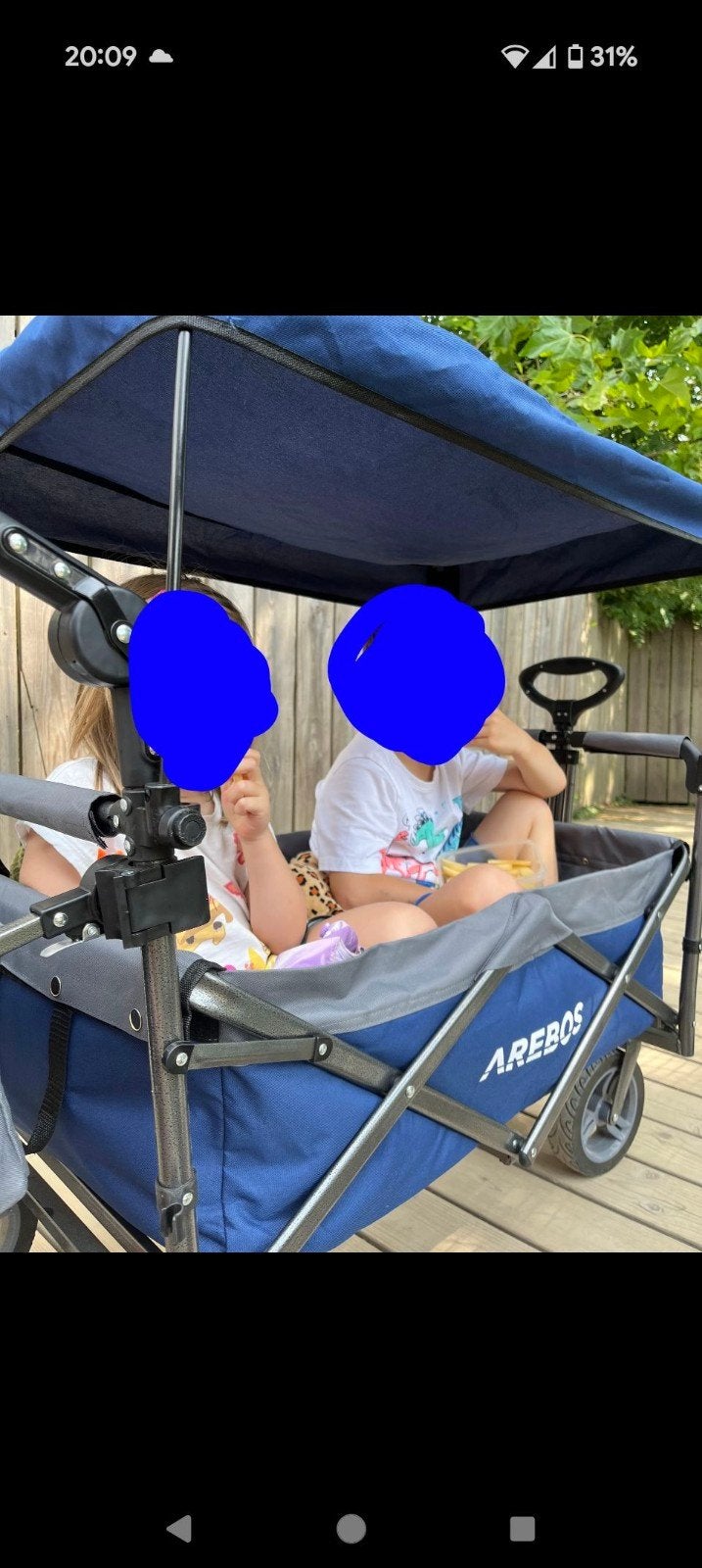 arebos kids trolley, Ophalen, Zo goed als nieuw