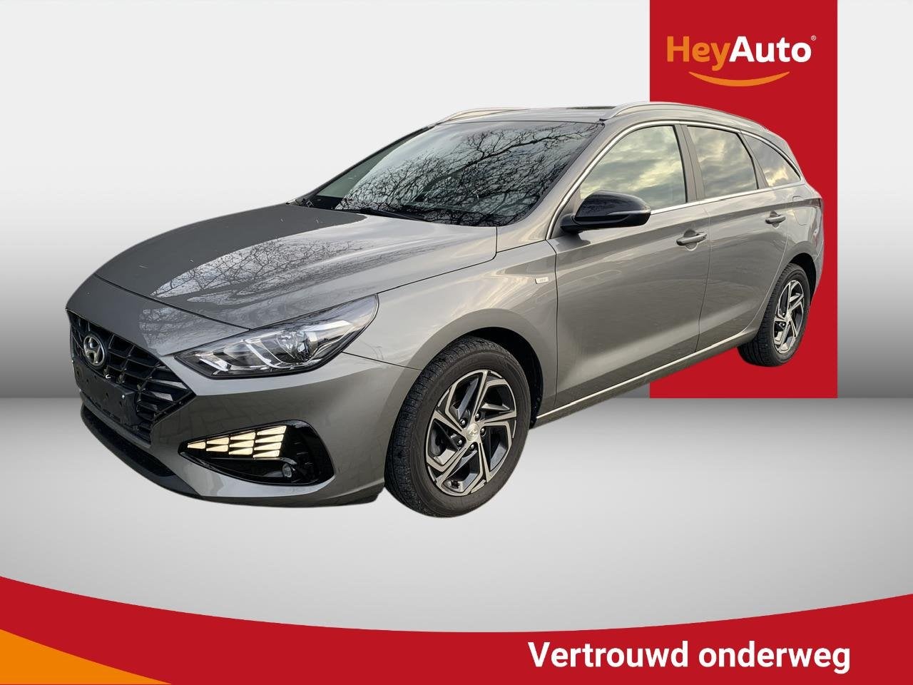 Hyundai i30 Wagon 1.5 T-GDi 118kW Techno DCT, Auto's, Hyundai, Stof, Gebruikt, Zilver of Grijs, 500 kg