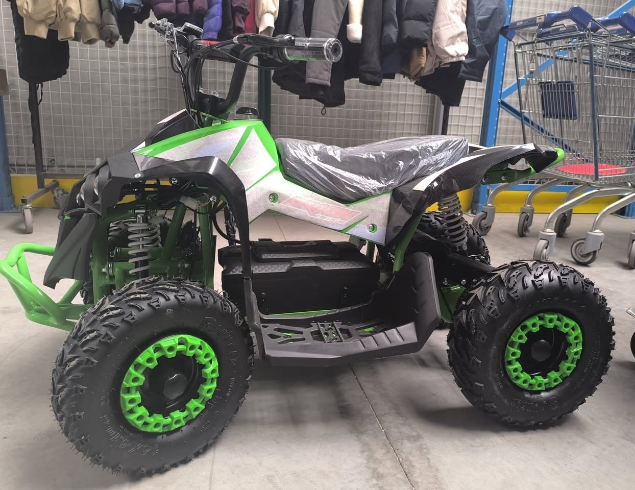 Mini Quad électrique 800W 36V Orion
3 tailles disponibles :, Fietsen en Brommers, Minibikes, Midibikes en Pitbikes, Nieuw, Ophalen